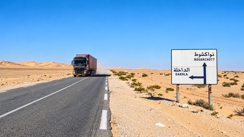 تقرير: طريق الداخلة–نواكشوط يتحول إلى محور تنافس بين الجزائر والمغرب والإمارات