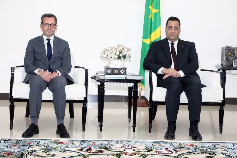 موريتانيا وفرنسا تبحثان تعزيز التعاون