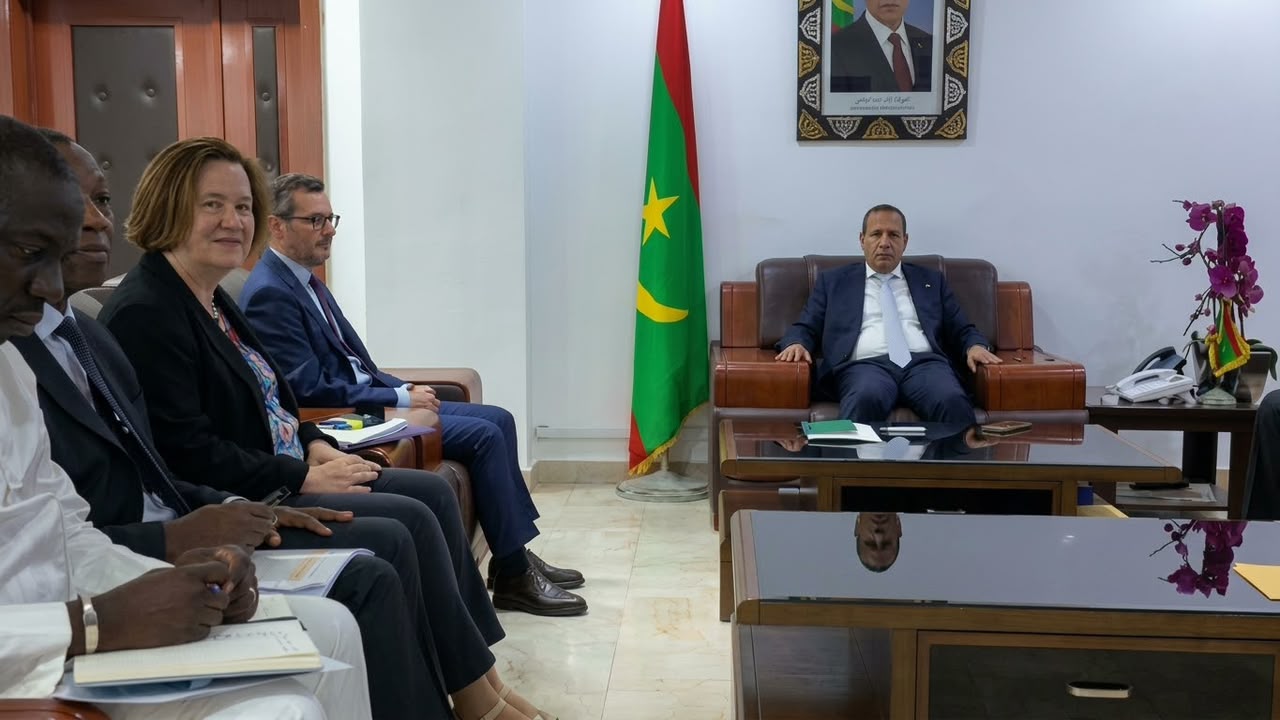 موريتانيا وفرنسا تبحثان تسريع مشاريع لتعزيز الأمن الغذائي